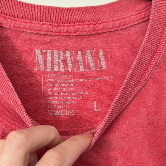 NIRVANA vintage Tee- Long Sleeve - Picture 3 of 8